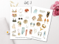 Preview: Summer Fashion Sticker Set